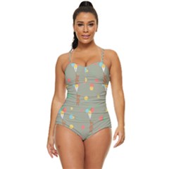 Bear 1 Retro Full Coverage Swimsuit by nateshop