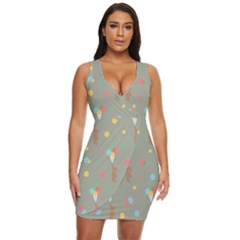 Bear 1 Draped Bodycon Dress by nateshop