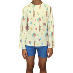 Bear 2 Kids  Long Sleeve Swimwear by nateshop