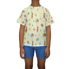 Bear 2 Kids  Short Sleeve Swimwear by nateshop