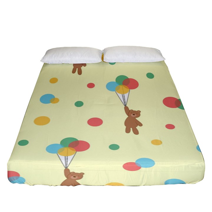 Bear 2 Fitted Sheet (King Size)