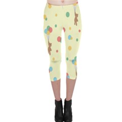 Bear 2 Capri Leggings  by nateshop