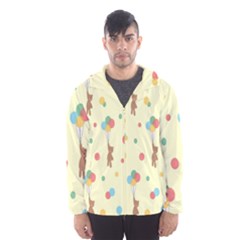 Bear 2 Men s Hooded Windbreaker by nateshop