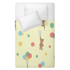 Bear 2 Duvet Cover Double Side (single Size) by nateshop