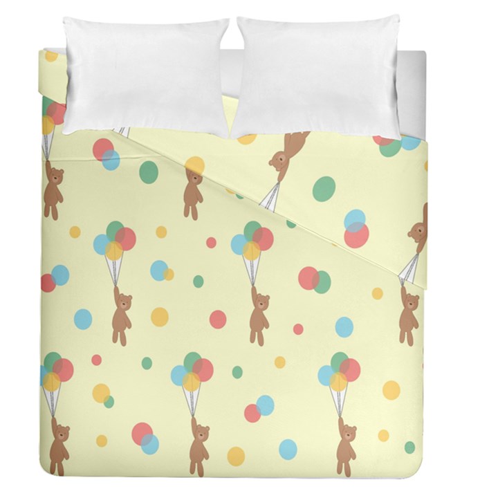 Bear 2 Duvet Cover Double Side (Queen Size)