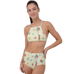 Bear 2 High Waist Tankini Set by nateshop