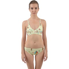 Bear 2 Wrap Around Bikini Set by nateshop