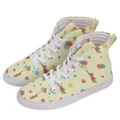 Bear 2 Women s Hi-top Skate Sneakers by nateshop