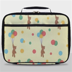 Bear 2 Full Print Lunch Bag by nateshop