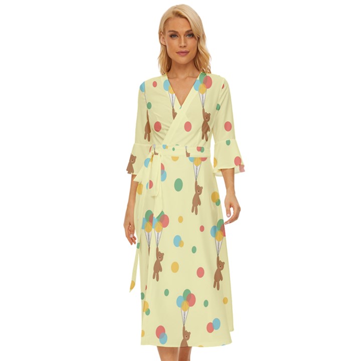 Bear 2 Midsummer Wrap Dress