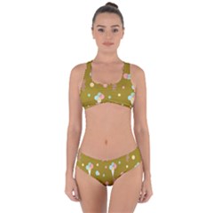 Bear 3 Criss Cross Bikini Set by nateshop