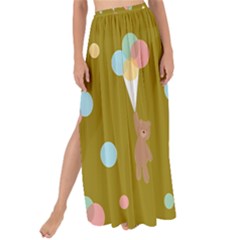 Bear 3 Maxi Chiffon Tie-up Sarong by nateshop