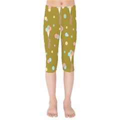 Bear 3 Kids  Capri Leggings  by nateshop