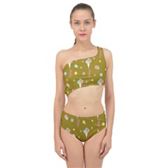 Bear 3 Spliced Up Two Piece Swimsuit by nateshop