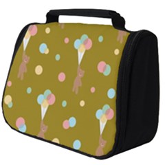 Bear 3 Full Print Travel Pouch (big) by nateshop