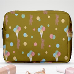 Bear 3 Make Up Pouch (large) by nateshop