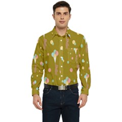 Bear 3 Men s Long Sleeve Pocket Shirt  by nateshop