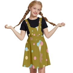 Bear 3 Kids  Apron Dress by nateshop