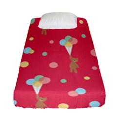 Bear 4 Fitted Sheet (single Size) by nateshop