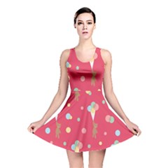 Bear 4 Reversible Skater Dress by nateshop