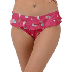 Bear 4 Frill Bikini Bottom by nateshop