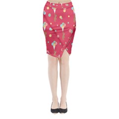 Bear 4 Midi Wrap Pencil Skirt by nateshop