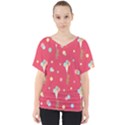 Bear 4 V-Neck Dolman Drape Top View1