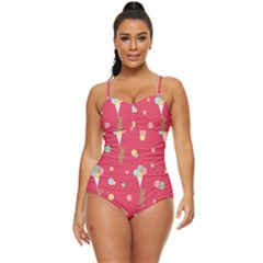 Bear 4 Retro Full Coverage Swimsuit by nateshop