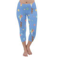 Bear 5 Capri Winter Leggings  by nateshop