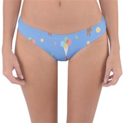 Bear 5 Reversible Hipster Bikini Bottoms by nateshop