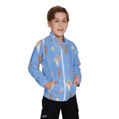 Bear 5 Kids  Windbreaker by nateshop