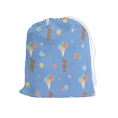 Bear 5 Drawstring Pouch (xl) by nateshop