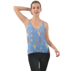 Bear 5 Chiffon Cami by nateshop