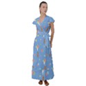 Bear 5 Flutter Sleeve Maxi Dress View1