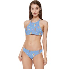 Bear 5 Banded Triangle Bikini Set by nateshop