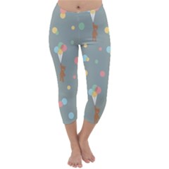 Bear 7 Capri Winter Leggings  by nateshop