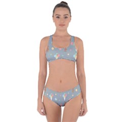 Bear 7 Criss Cross Bikini Set by nateshop