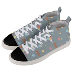 Bear 7 Men s Mid-top Canvas Sneakers by nateshop