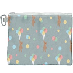 Bear 7 Canvas Cosmetic Bag (xxxl) by nateshop