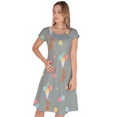 Bear 7 Classic Short Sleeve Dress by nateshop