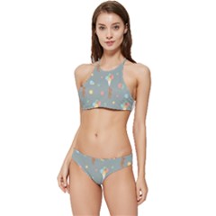 Bear 7 Banded Triangle Bikini Set by nateshop