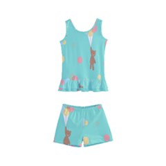 Bear 6 Kids  Boyleg Swimsuit