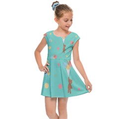 Bear 6 Kids  Cap Sleeve Dress by nateshop