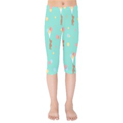 Bear 6 Kids  Capri Leggings  by nateshop