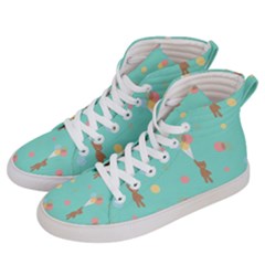 Bear 6 Women s Hi-top Skate Sneakers by nateshop