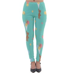 Bear 6 Lightweight Velour Leggings by nateshop