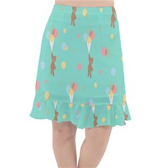 Bear 6 Fishtail Chiffon Skirt by nateshop