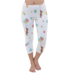 Bear Capri Winter Leggings  by nateshop