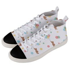 Bear Men s Mid-top Canvas Sneakers by nateshop