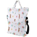 Bear Fold Over Handle Tote Bag View2